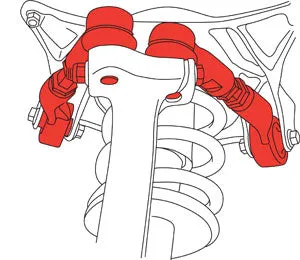 SPC Control Arms Audi A4 (1998-2008) A5 (2008) A6 (1998-2005) [Front Upper Left] 81351