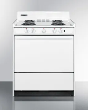 Summit 30" Wide Electric Coil Top Range - WEM2171Q