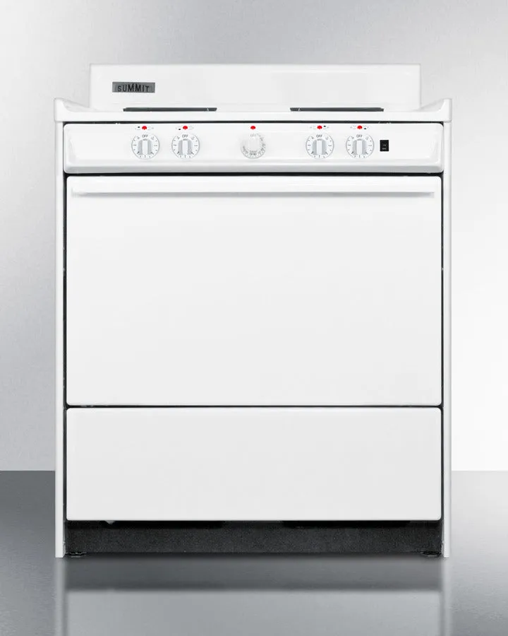 Summit 30" Wide Electric Coil Top Range - WEM2171Q