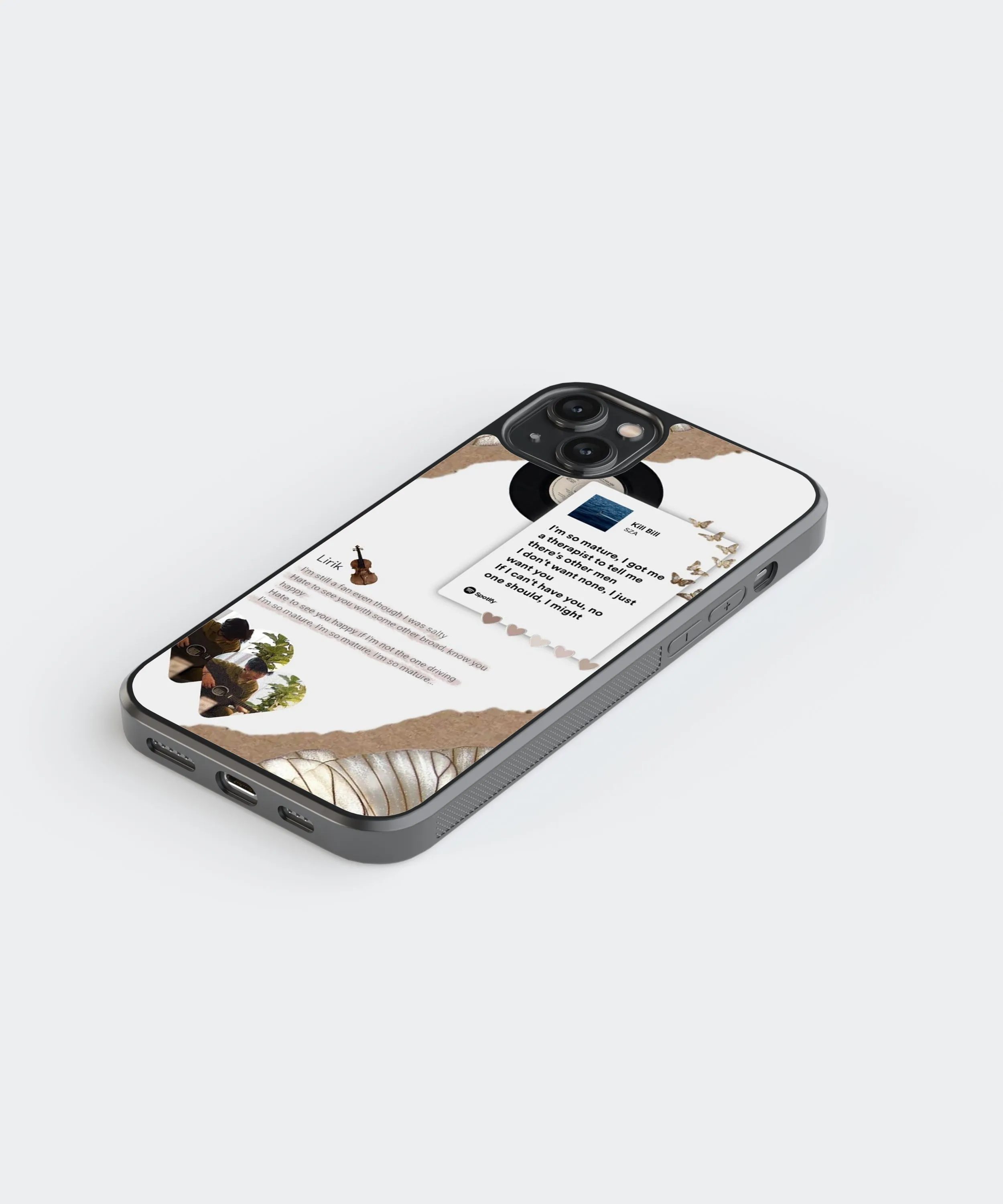 SZA Kill Bill Spotify Glass Phone Case Cover