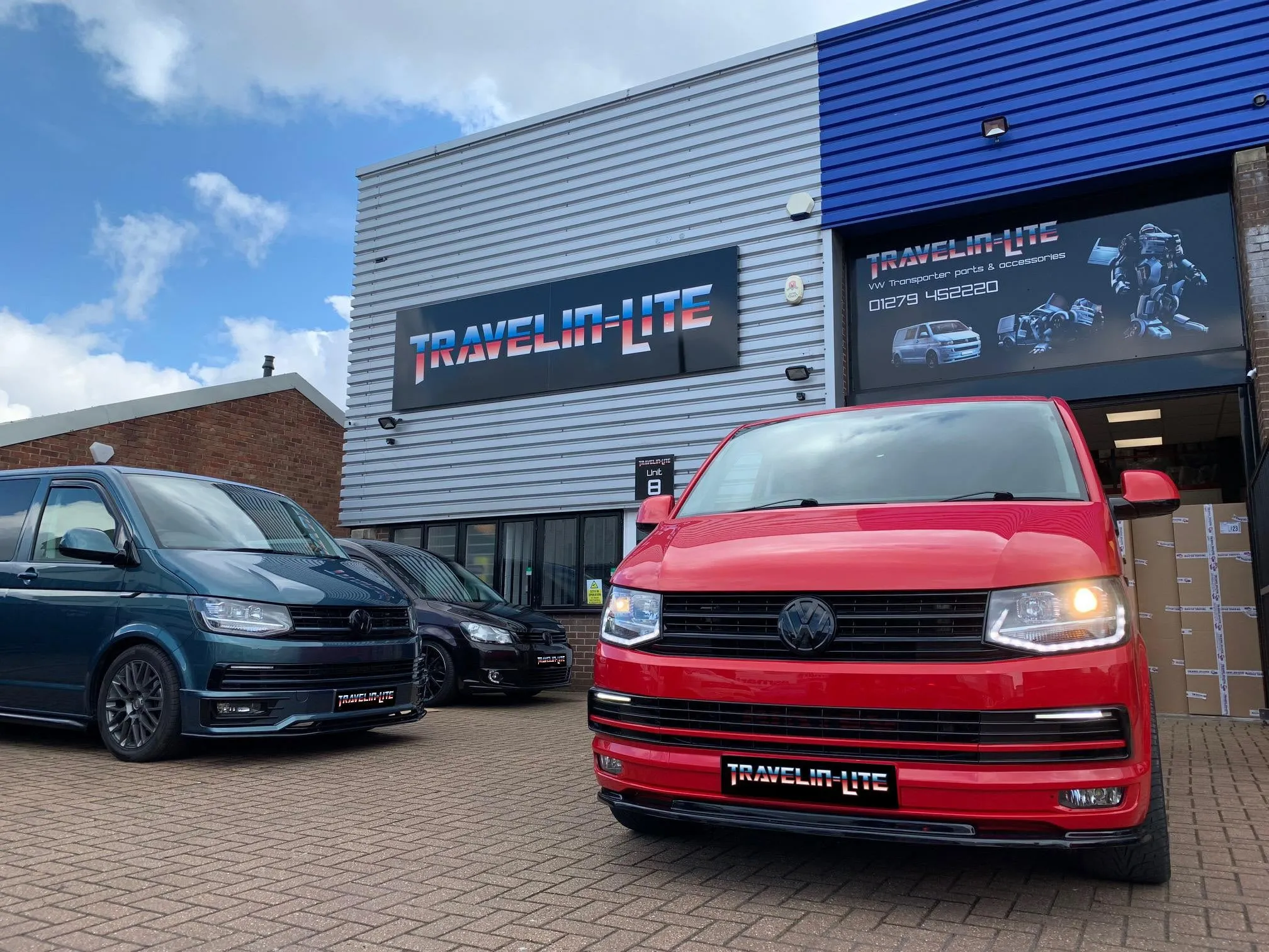 T5 - T6 Premium facelift kit (Includes NEW V3 BLACK DRL Headlights)