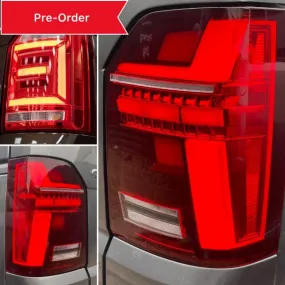 T6 Tailgate LED rear lights with dynamic indicator (ONLY for vehicles with factory fitted led rear lights) 15-19