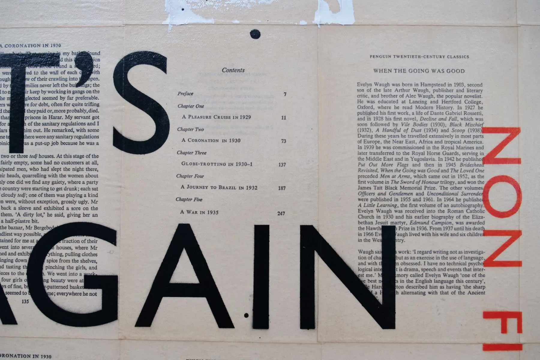 Taxation 140cm x 100cm Tax Time Urban Pop Book Club Painting (SOLD)
