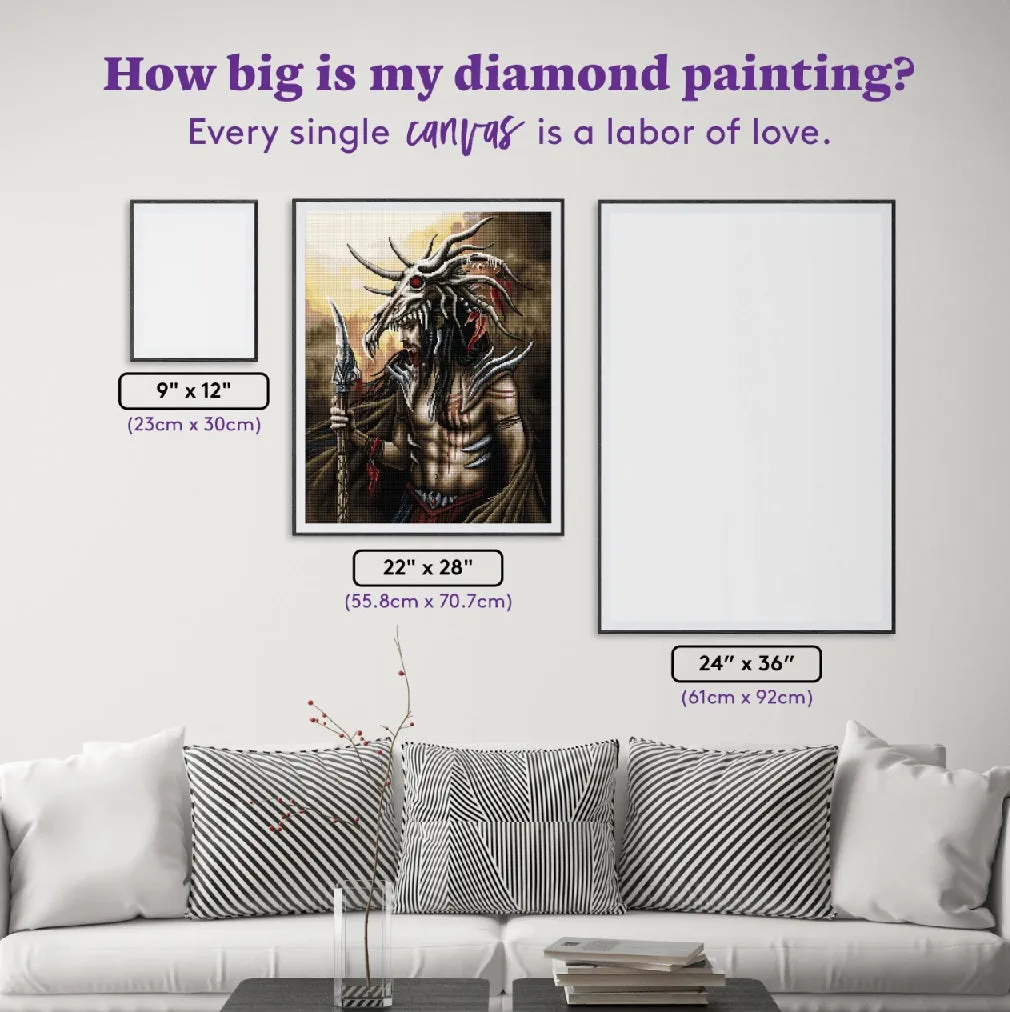 The Hunter by Sarah Richter, Diamond Art Kit