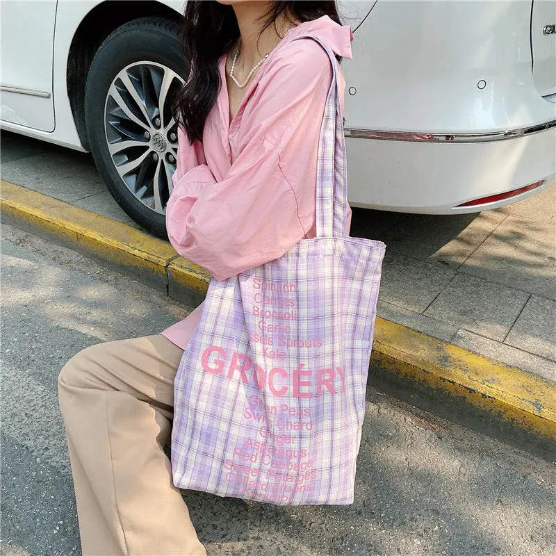 UAKISS  -  Large Capacity Canvas 2024 High Quality Women's Shoulder Bag Hasp Versatile Fashion Tote Bag Soft Simple Popular Handbag