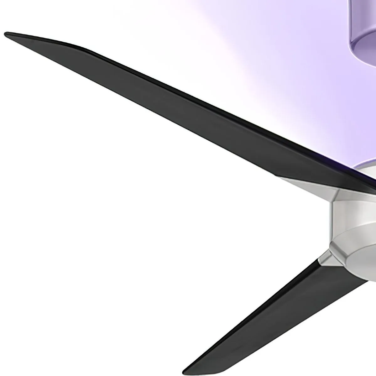 Ultra 54 Inch Nickel and Black UV-C Smart Ceiling Fan with Remote