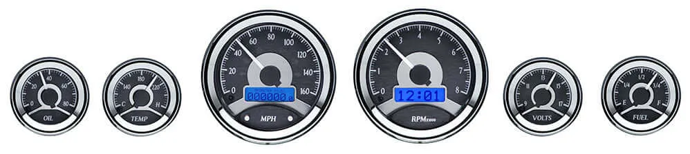 VHX Instrument Universal 5 and 6 Gauge Round, Analog