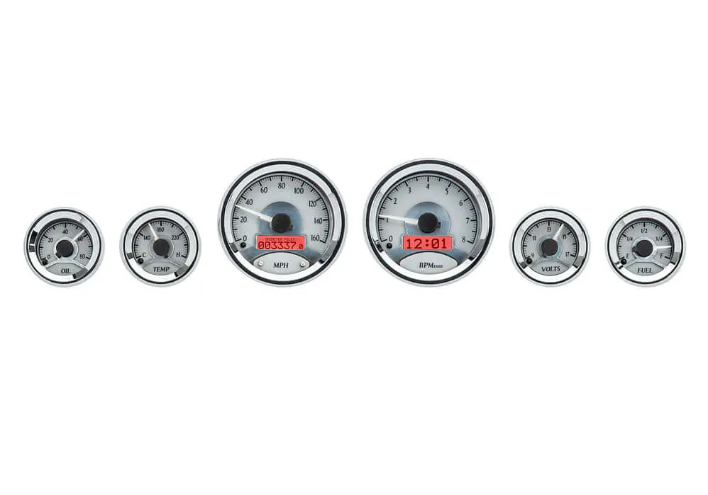 VHX Instrument Universal 5 and 6 Gauge Round, Analog