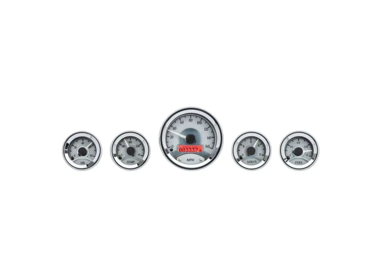 VHX Instrument Universal 5 and 6 Gauge Round, Analog