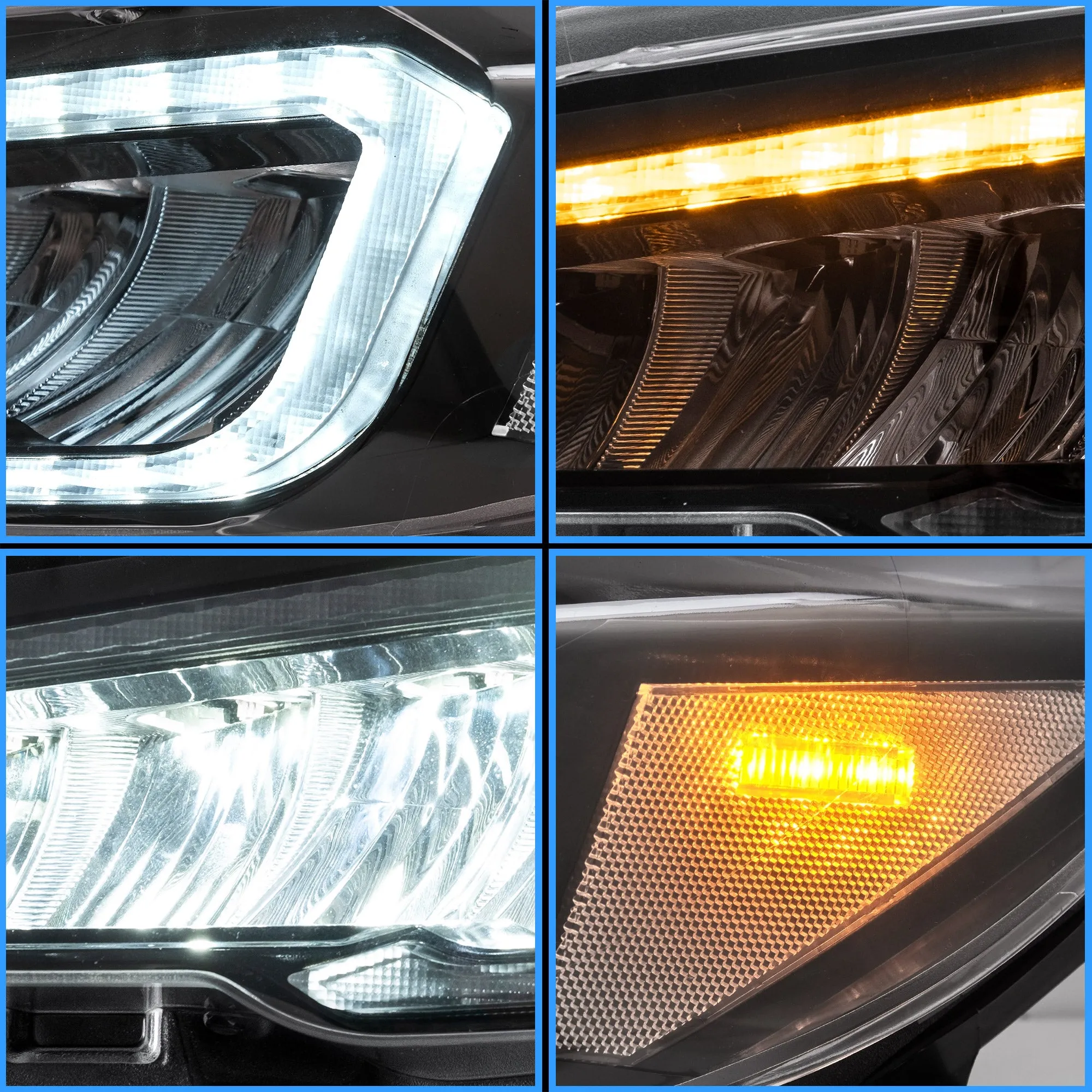 VLAND Full LED Headlights and Taillights For Subaru WRX / WRX STI 2015-2021