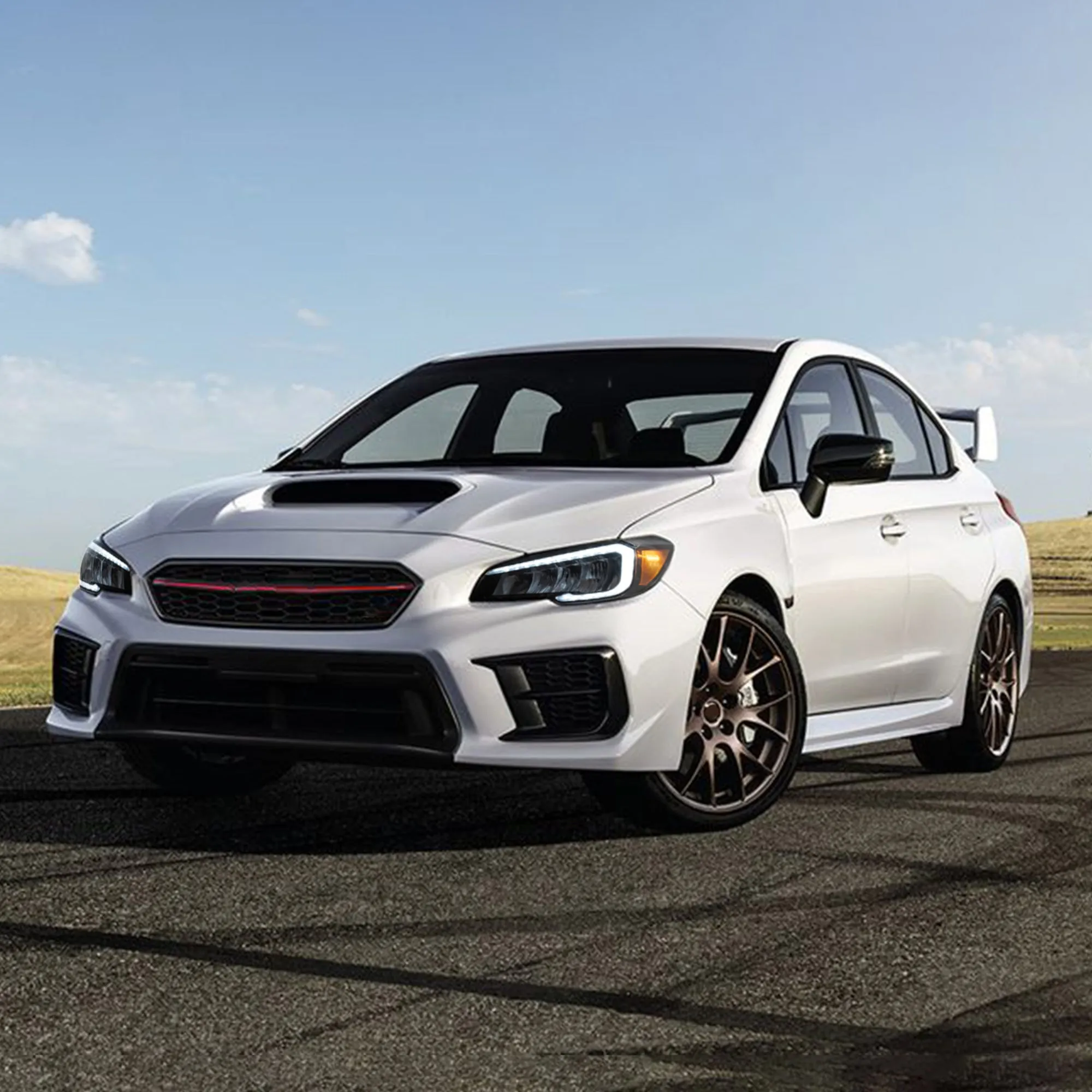 VLAND Full LED Headlights and Taillights For Subaru WRX / WRX STI 2015-2021