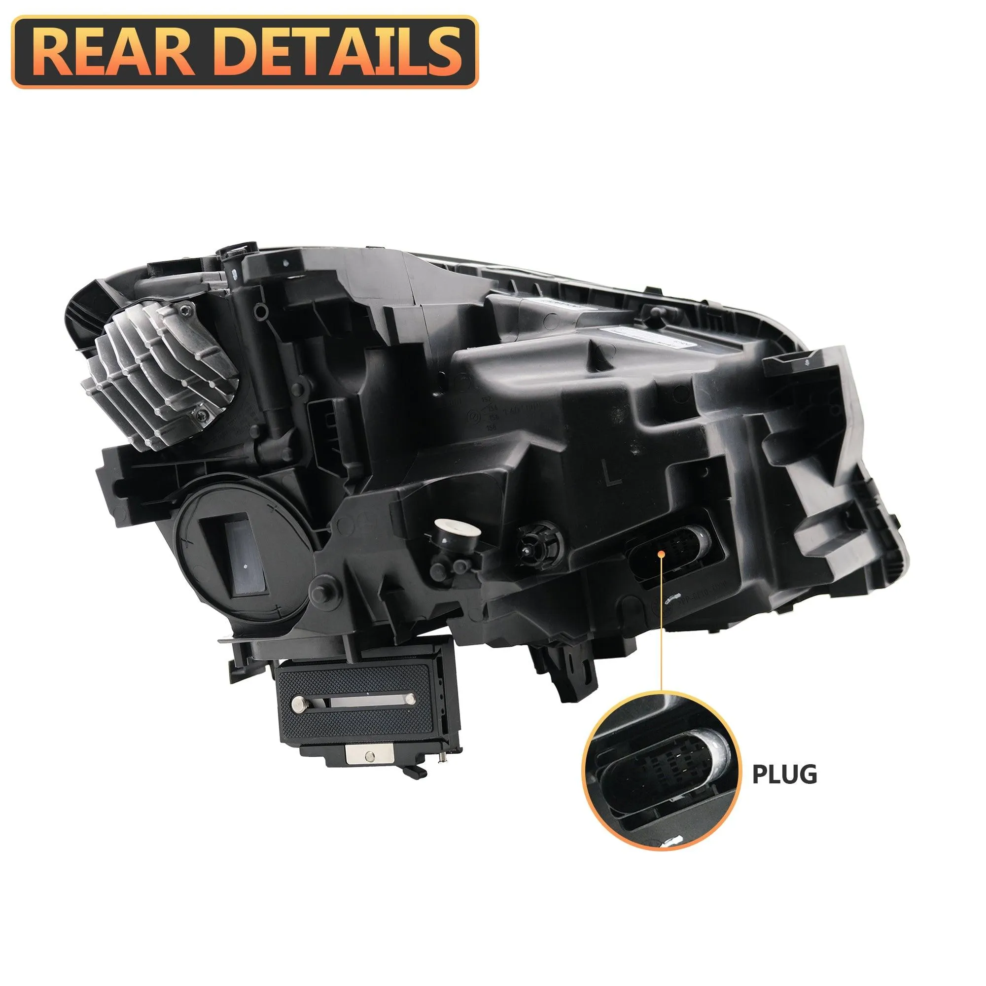VLAND LED Edition Headlights For Mercedes Benz GLA X156 2017-2019 (OE Headlights) (European Stock)