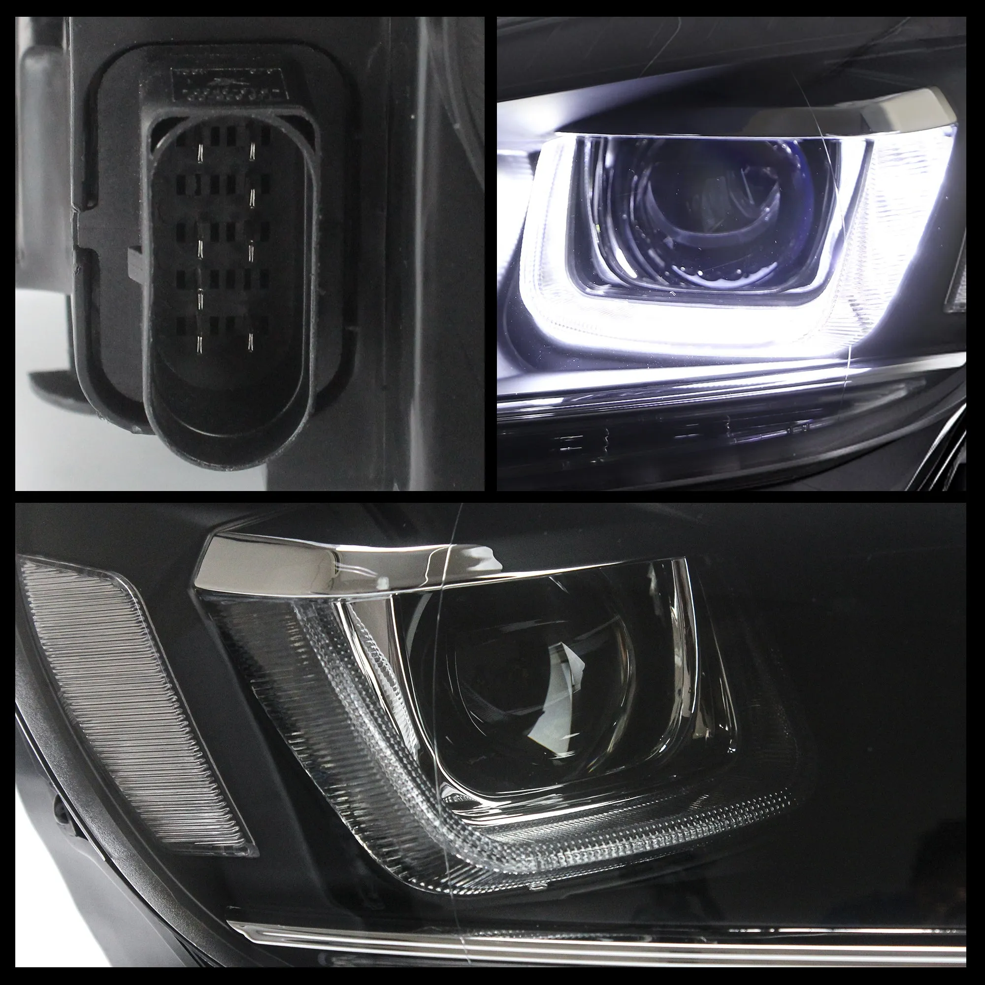 VLAND LED Headlights For Volkswagen(VW) Golf 6 Mk6 2008-2014 With Sequential [E-MARK]