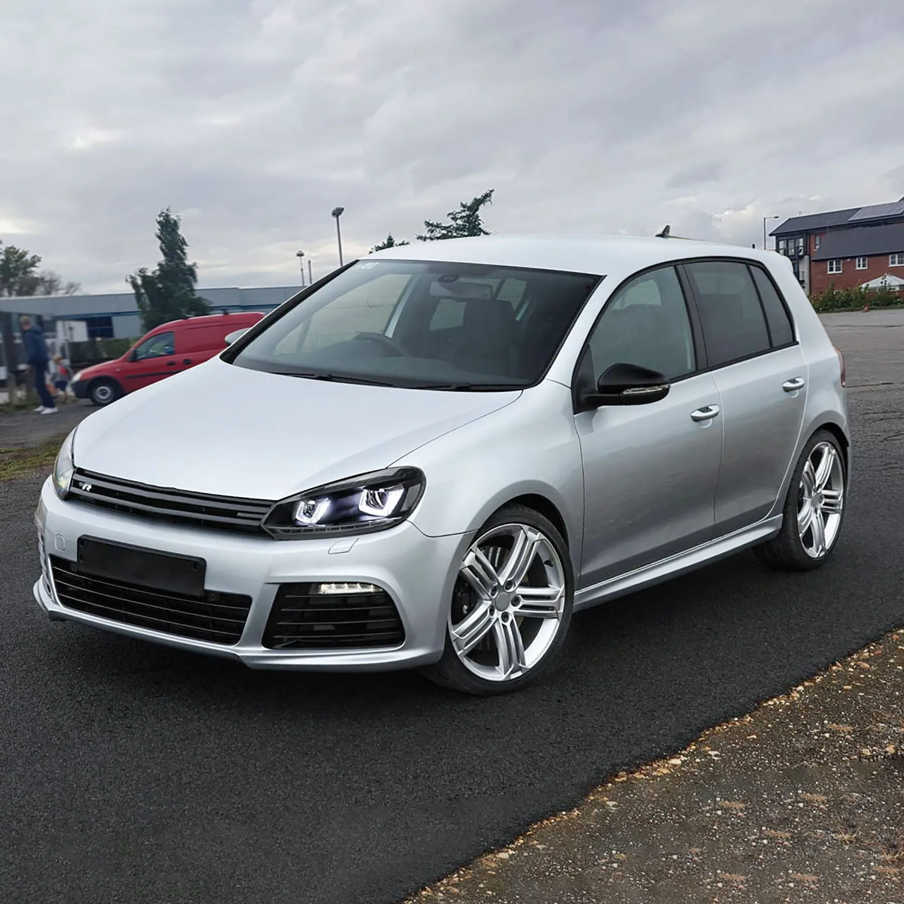 VLAND LED Headlights For Volkswagen(VW) Golf 6 Mk6 2008-2014 With Sequential [E-MARK]
