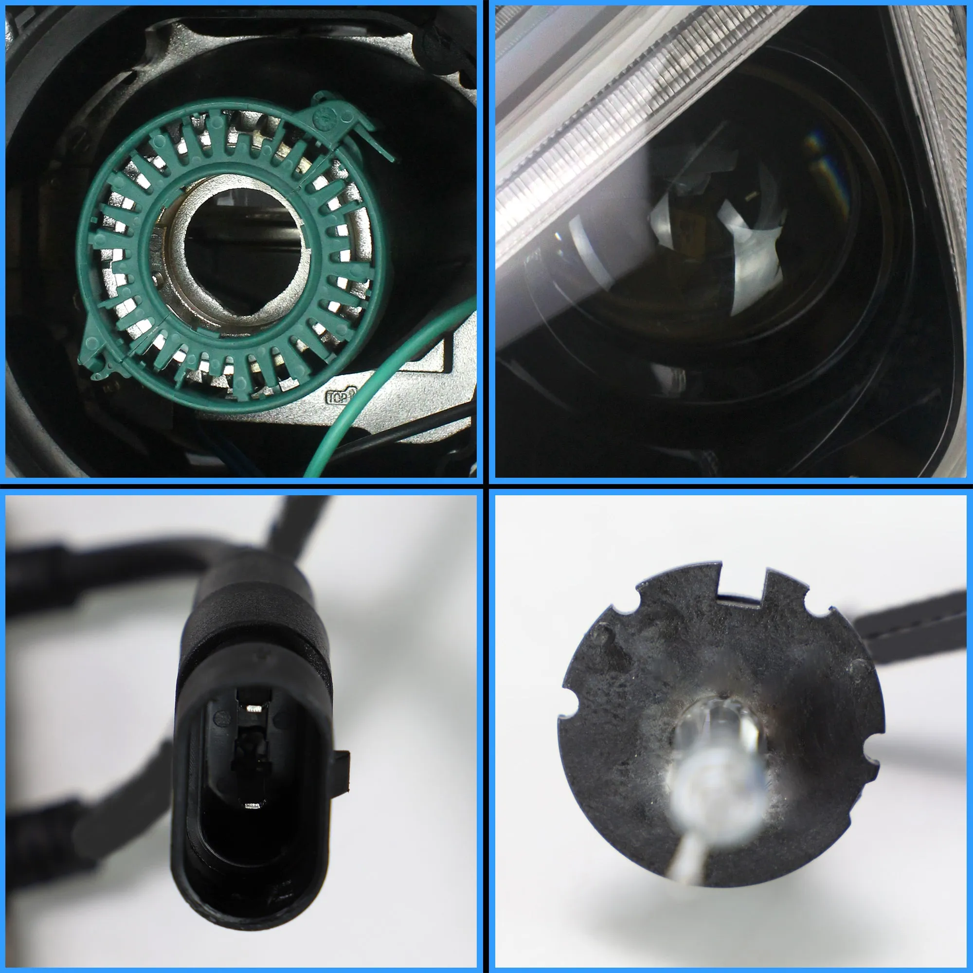VLAND LED Headlights With D2H Bulbs For Toyota 86/Subaru BRZ/Scion FRS First Gen 2012-2020
