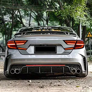 VLAND LED V4 Tail Lights For Honda Accord 2018-2021 10th Gen with Amber Sequential Turn Signal
