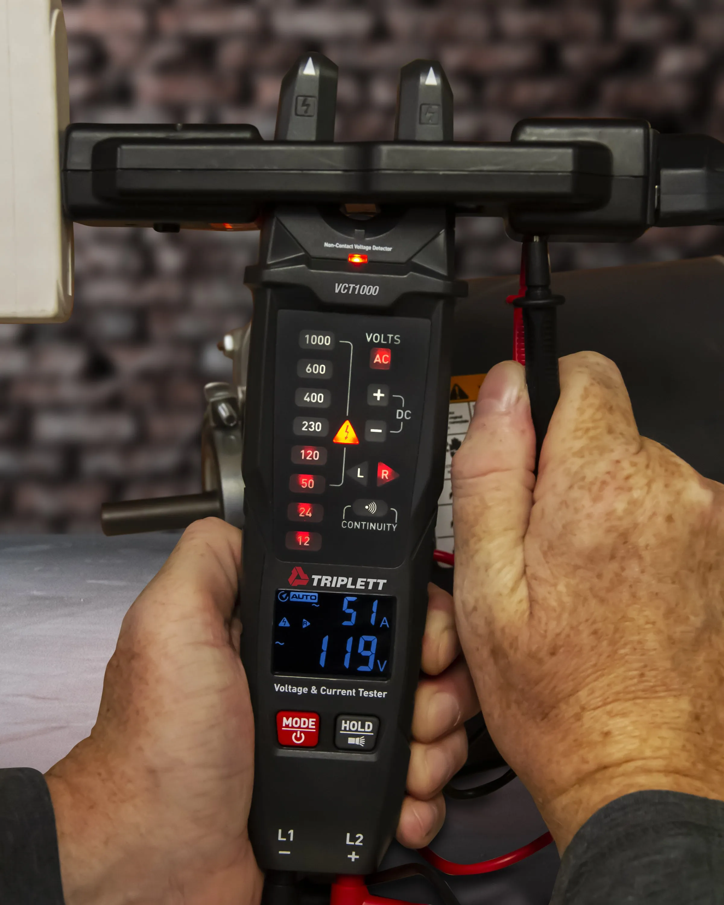 Voltage and Current Tester with Phase Rotation Tester (VCT1000)