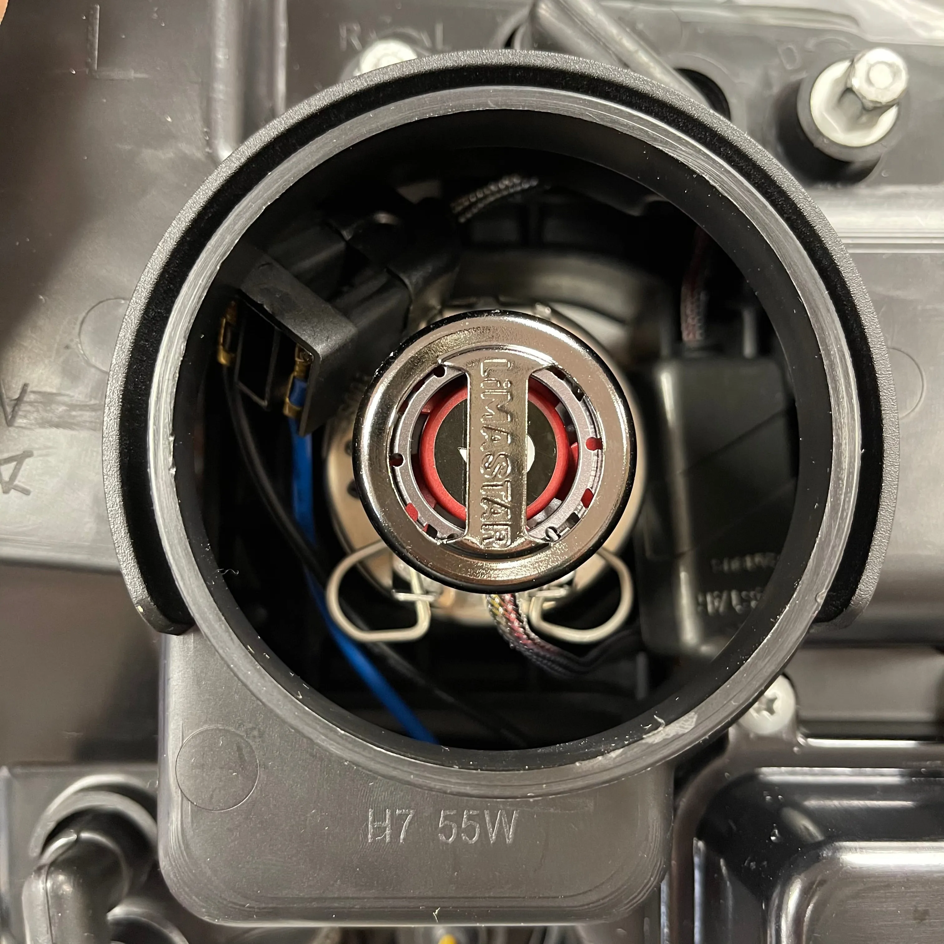 VW T5.1 DRL headlights with dynamic side indicators and full led headlight bulbs