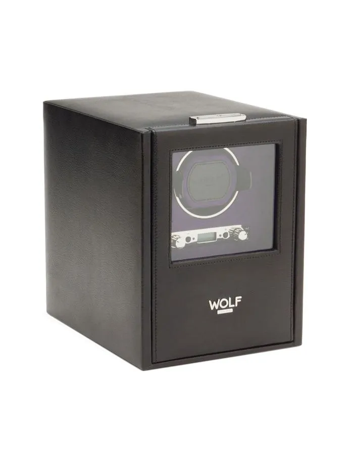 WOLF Blake Single Winder with Storage - Black Pebble & Purple - Module 2.7